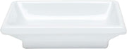 Thunder Group Classic white melamine dinnerware collection 2 oz, 3 3/4" x 2 1/2" sauce dish, comes in dozen