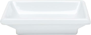 Thunder Group Classic white melamine dinnerware collection 2 oz, 3 3/4" x 2 1/2" sauce dish, comes in dozen