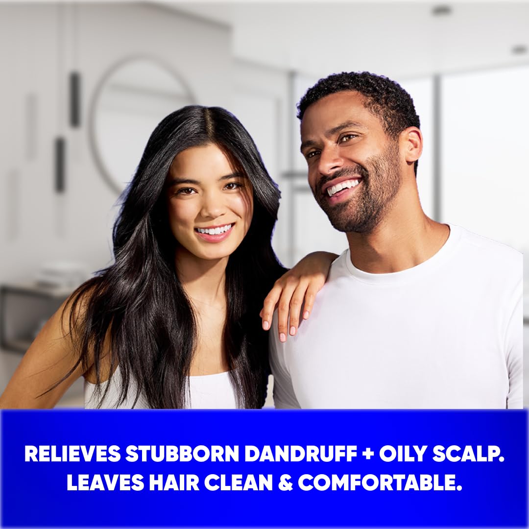Clinical Strength Advanced Oil Control Anti-Dandruff Shampoo by Head & Shoulders – 13.5 Fl Oz (Pack of 6), 블루., Pack of 6, Model 030772161647