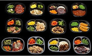 Golden Gourmet Charbroiled Beef Patty and Mashed Potatoes with Gravy Corn Peas and Carrots Meal, 14.05 Ounce -- 20 per case.