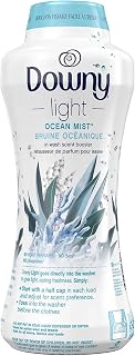 Downy Light In-Wash Scent Booster Beads, Ocean Mist (34 oz.), 1 Count (Pack of 1)