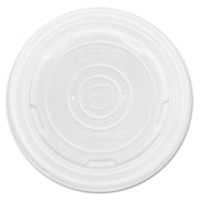 Eco-Products EcoLid Renew & Comp Food Container Lids F/12 16 32oz 50/PK 10 PK/CT by ECO PRODUCTS – 32.0 ounces, Plastic, white, Pack of 500, Model ECOEPECOLIDSPL