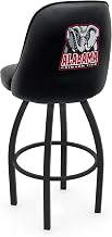 L048 Logo Grizzly Alabama Swivel Bar Stool
