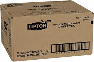 Lipton Auto Brew Fresh Brewed Sweet Iced Tea, Makes 3 Gallons - 16 Tea Bags