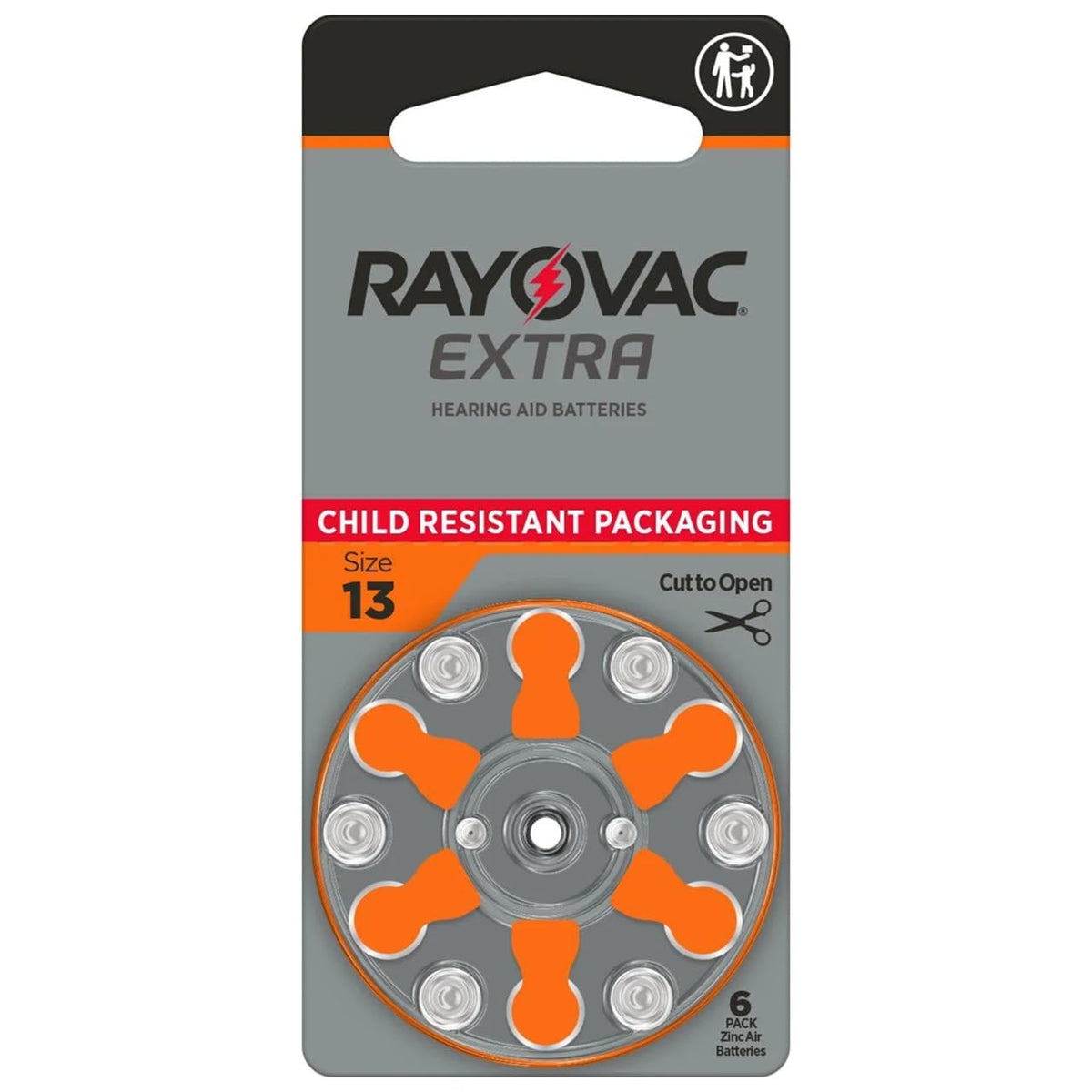 Extra Hearing Aid Batteries by Rayovac – Pack of 80, Model Hengulus