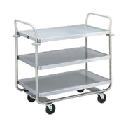 Caravelle Cart by Vollrath – 35-1/2-Inch, Stainless Steel, Silver, Model 21762-1