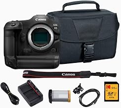 Canon EOS R3 Mirrorless Digital Camera Body with Memory Card and Bag Bundle