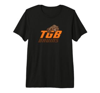 Trevor Browne Bruins Premium Tri-Blend T-Shirt by Trevor Browne High School, Phoenix, AZ 85033 – Polyester, Black, Model 451TFPPC9GF