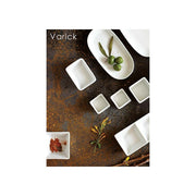 Cafe Porcelain 12" Square Plate - 12 / CS by Steelite – Large, Porcelain, White, Model 6900E537