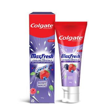 MAX Fresh Crystals Berry Magic by Colgate – 3.53 Ounce (Pack of 1), Model 61061319
