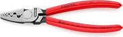 KNIPEX 97 71 180 Crimping Pliers for end sleeves 0,25-2,5mm with soft handle VDE-tested