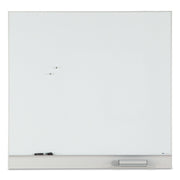 Iceberg Silver, White / 48"W x 32"H / 1 Dry Erase Boards