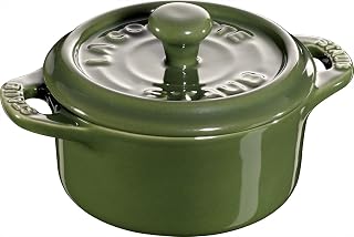 STAUB Cocotte Ceramic Green 40510 – 787 10 cm