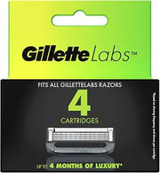 Gillette Labs Shaving Blades For Men Pack Of 4 Cartridges