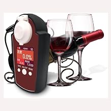 Handheld Red Wine Concentration Meter, Digital Red Wine Detecto,Sample Quantity 0.2-0.3mL, for Red Wine Lovers