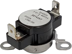Supco SET4267 Clothes Dryer High Limit Thermostat for Electrolux Frigidaire 3204267