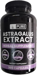 PURE ORIGINAL INGREDIENTS, Astragalus Extract, 365 Capsules | For ingredient-focused supplementation