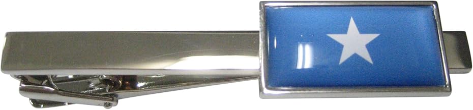 Kiola Designs Thin Bordered Federal Republic of Somalia Flag Tie Clip