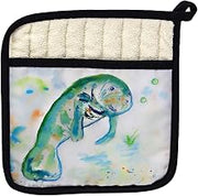 Betsy Drake PT061 Betsys Manatee Pot Holder