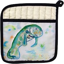 Betsy Drake PT061 Betsys Manatee Pot Holder