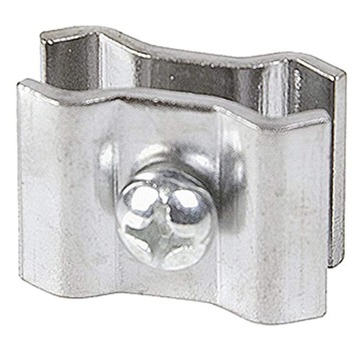 Butterfly Joining Clip by Econoco – Chrome, Pack of 25, Model GWJCP25