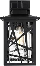 Clifford One Light Outdoor Wall Sconce Black