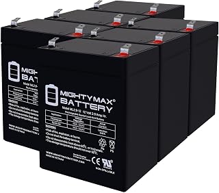 Mighty Max Battery 12V 2.9AH F1 SLA Replacement Battery Compatible with Rehamed International Splash Series Aquatic Hoist - 6 Pack