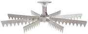 Winco 8" (Pack of 12) / Aluminum / 1 Cheese Markers