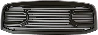 Paragon Front Grille for 2006-08 Dodge Ram 1500/2500/3500 - Gloss Black RAM Style Grill Grilles