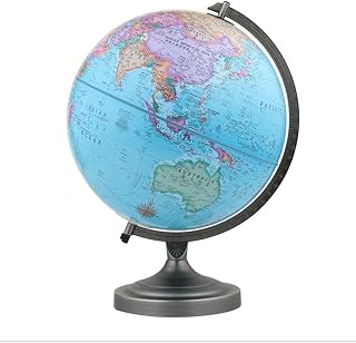 Classic with Stainless Steel Stand Retro Desktop Adult Kids Globe...(30cm Stereo 3d)