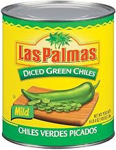 Las Palmas Green Diced Chiles - no. 10 can, 6 cans per case