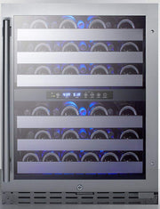 Summit Appliance Stainless Steel / 34.5 liters / 1 Freestanding Wine Cellars