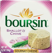 Boursin Shallot & Chive Gourmet Cheese Spread, 5.3 Ounce