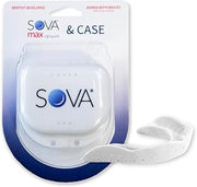 SOVA Max Night Guard with Case - 2.4mm Thin - Custom-Molded Fit - Protects Against Nighttime Teeth Grinding & Clenching - Odor & Taste Free - Remoldable Up to 20 Times - Non Toxic