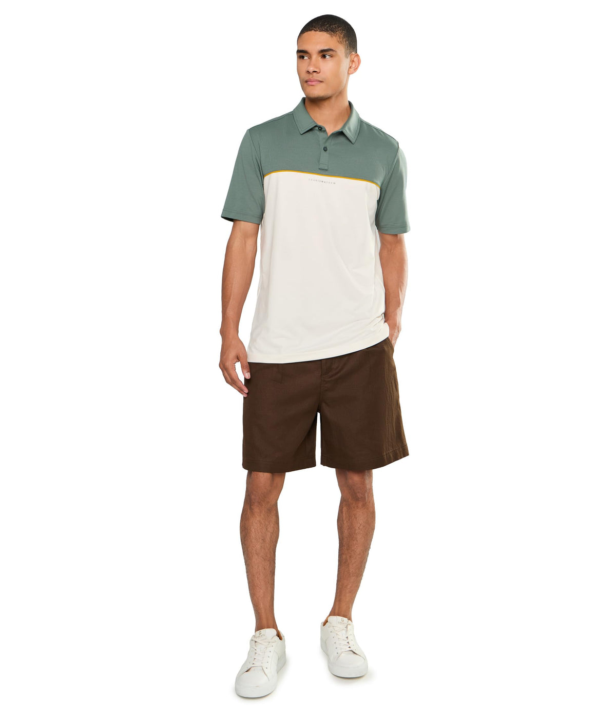 Featherweight Color-Block by TravisMathew – Balsam Green, Model A47875