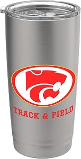 Carlisle High School Wildcats Track & Field Stainless Steel Insulated Tumbler