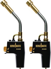 Bernzomatic DuraCast® Wide Surface Torch - Durable Cast Body Aluminum Construction for Cooking, Heat Shrinking, Metalworking, and Vinyl Wrapping (TS 4500 Torch 2 Pack)