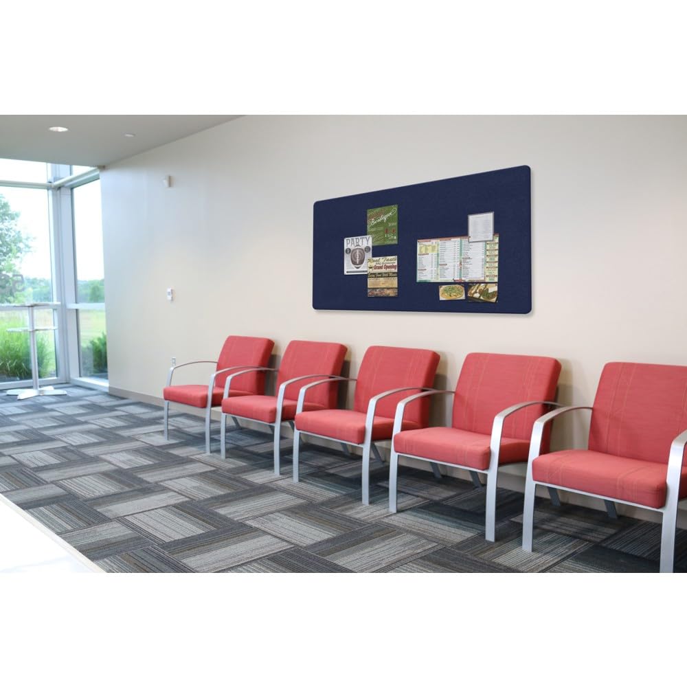 Ghent 24" x 36" / Blue / 1 Bulletin Boards