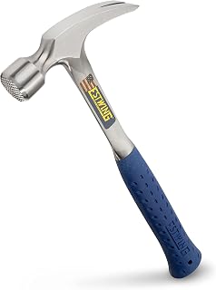 Estwing Framing Hammer, 22oz Straight Rip Claw, Milled Face, E3-22SMR