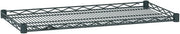 (InterMetro) / Ali - HDM1836-DSG - 36W x 18D Wire Shelf, Epoxy Finish, 250 lb. Shelf Capacity, Smoked Glass