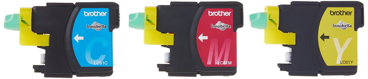 Brother Colors / Pack of 3: One of Each Color (C, M, Y) / 20 Inkjet Ink Cartridges