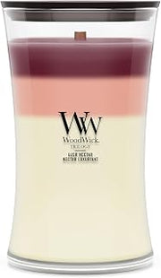 WoodWick Scented Candle | Large Hourglass Candle | Lush Nectar | Perfect Gifts for Women