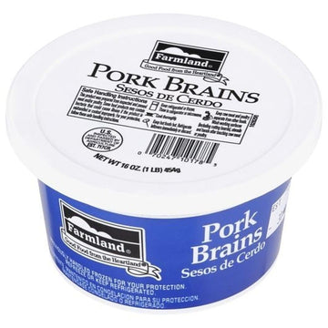 Pork Brains by Farmland – 1 Pound (Pack of 12), Pack of 12