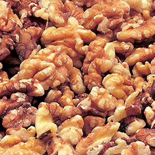 Walnut Halves & Pieces Raw -- 6 Case 1.75 Pound by Azar Nut Company – Pack of 6