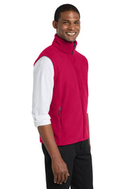 Fleece Vest by Port Authority – X-Large, Polyester, True Red, Model SNM-620695