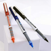 Eye Micro UB-150 Fine Rollerball Pen - Blue by Uni-Ball – 3pack, Stainless Steel, Blue, Pack of 3, Model 153486287