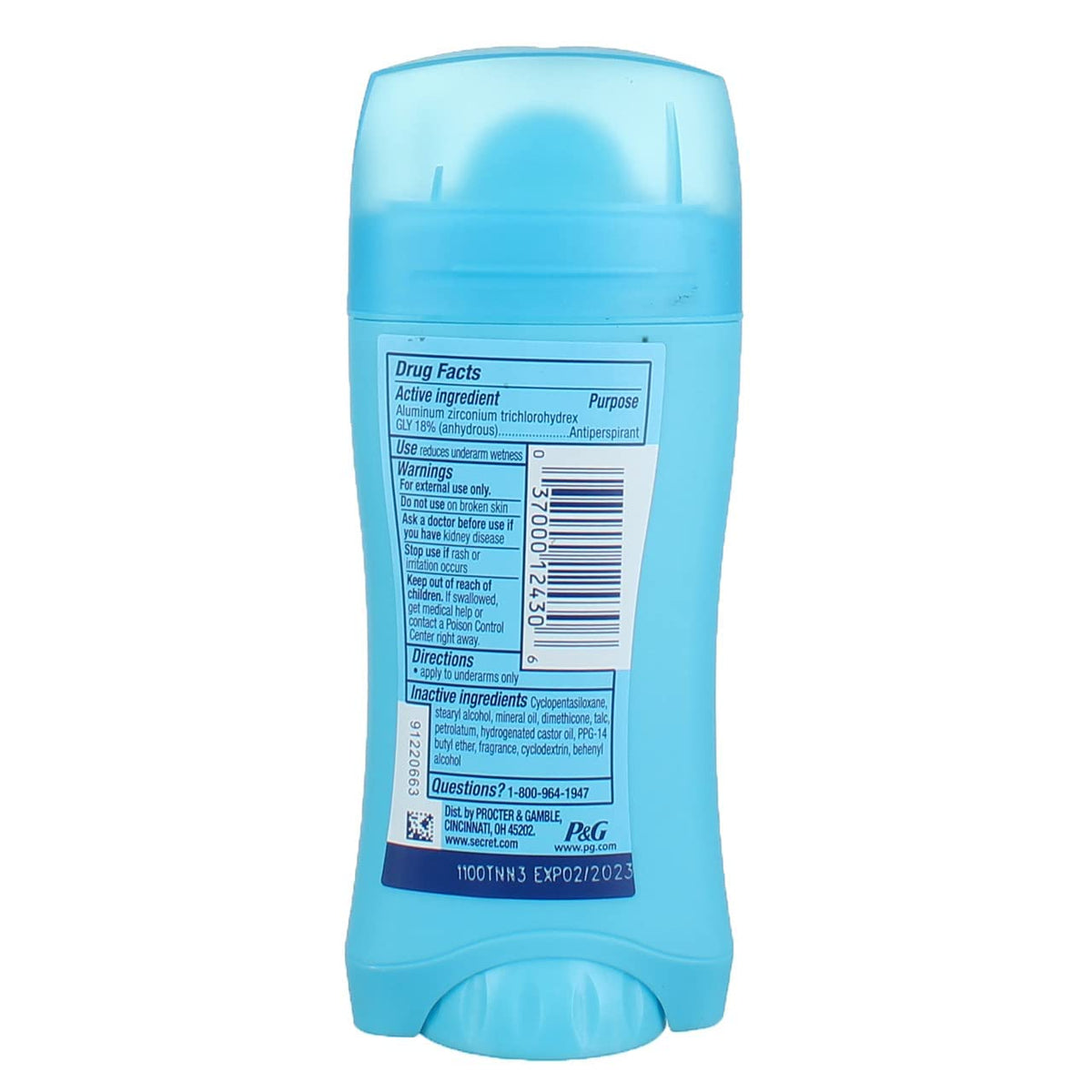Deodorant Spring Breeze Solid 2.6 Ounce (77ml) by Secret – 2.6 Ounce (Pack of 1), Model I00023102