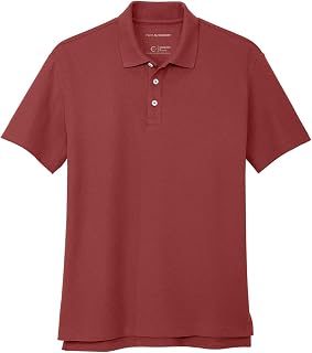 Port Authority Unisex Recycled Cotton Blend Pique Polo