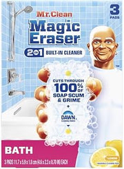 Mr. Clean 1037106 4.6 in. Magic Eraser Non-Scratch Cleaning Pad for All Purpose - 3 per Pack - Pack of 6