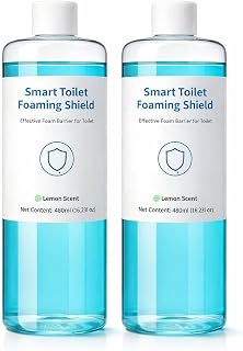 Smart Toilet Foam Shield 480ml 2 Pack, Splash Control Foaming Agent